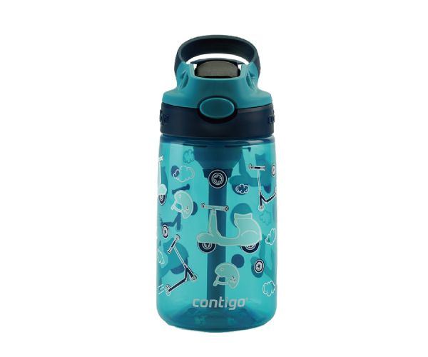 CONTIGO 兒童彈蓋吸管瓶第二代 (摩托車)
